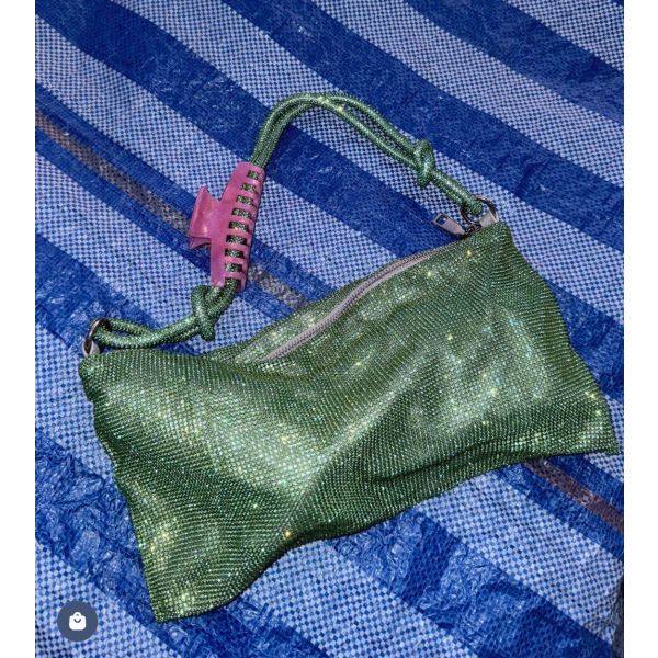 Crystal Vibes Bag Green