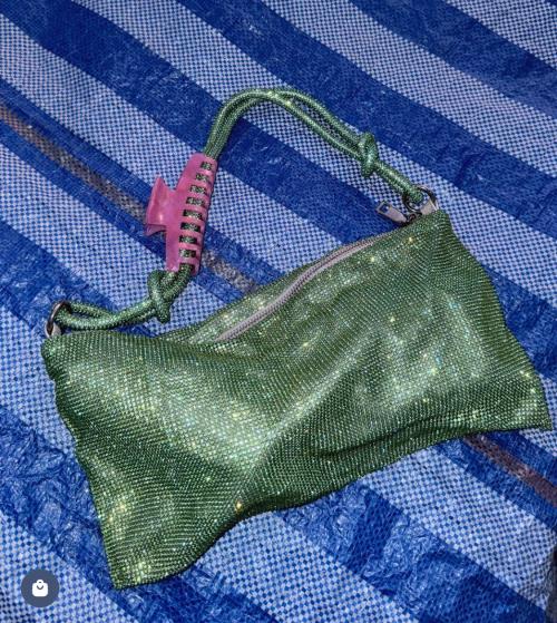 Crystal Vibes Bag Green