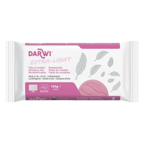 Darwi Extra Light Lufttørkende leire – 160g