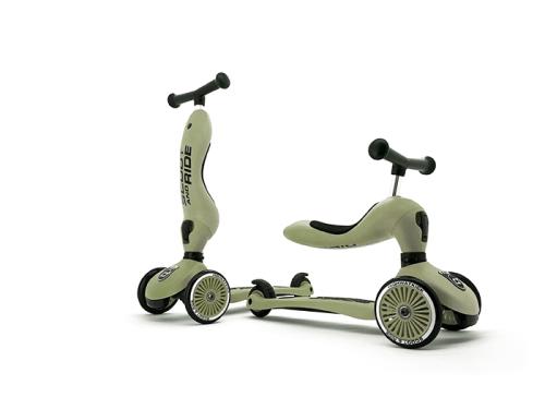 Scoot & Ride | Sparkesykkel Highwaykick 1 - Olive