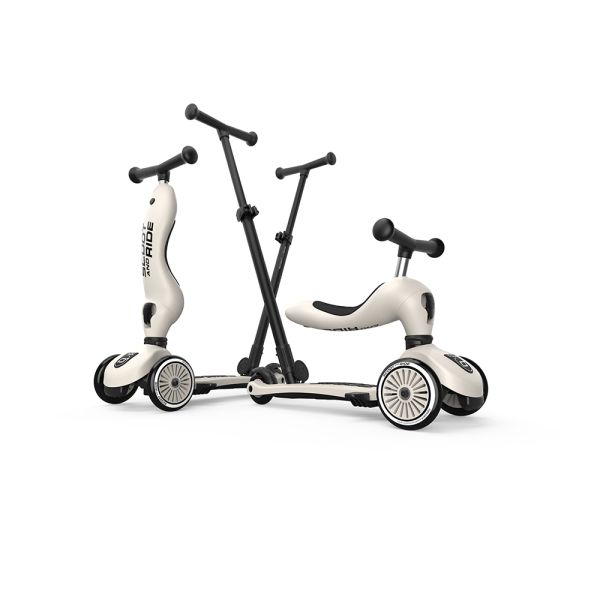 Scoot & Ride | Sparkesykkel Highwaykick 1 Push & Go - Ash 