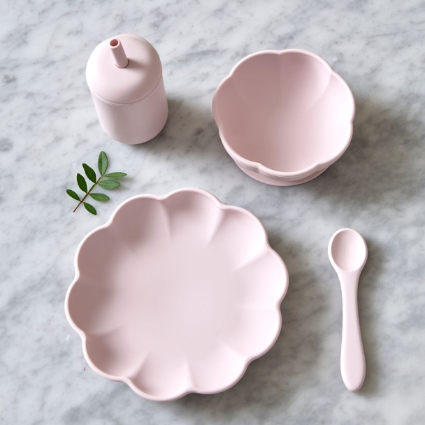 Jack o Juno | Little Poppy Dining Set - Light Pink - Image 1