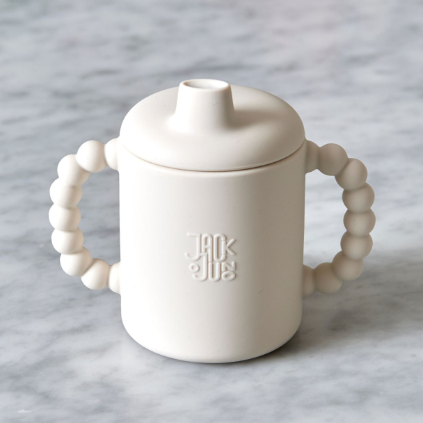 Jack o Juno | Bubble Sippy Cup - Cream - Image 3