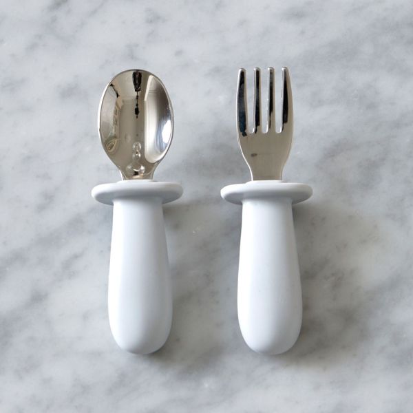 Jack o Juno | Baby Cutlery Set - Glacier Grey