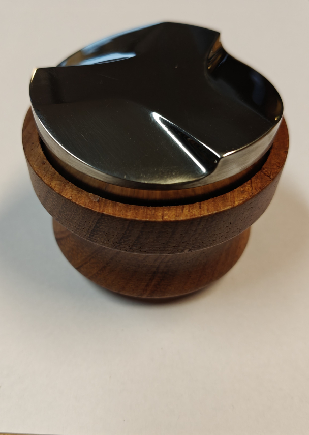 Espresso Line 58 mm kaffefordeler i rosewood