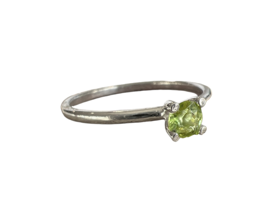 Jubileumsring - Peridot 925