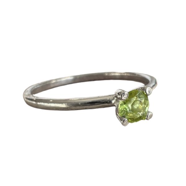 Jubileumsring - Peridot 925