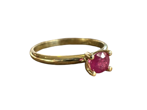 Jubileumsring - Rubin 585