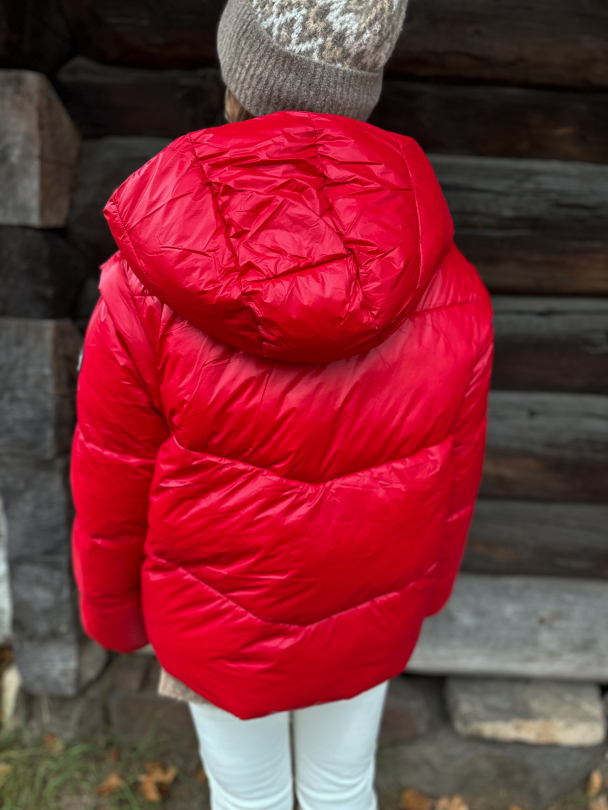 Kirchberg Padded Jacket - Scarlet Red - Image 3