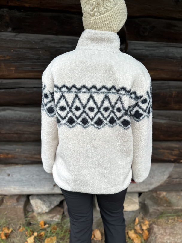 Wengen Pile Jacket - Graphic  - Image 2