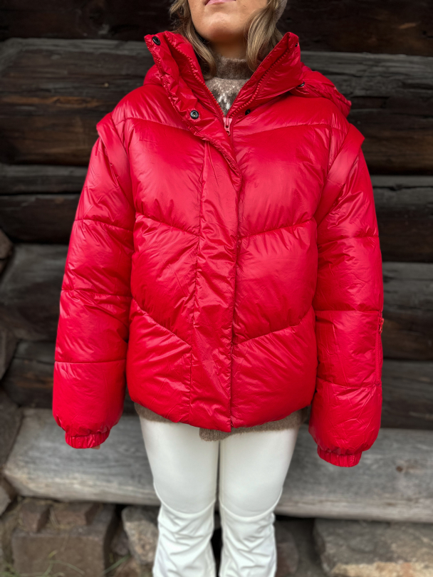 Kirchberg Padded Jacket - Scarlet Red - Image 1