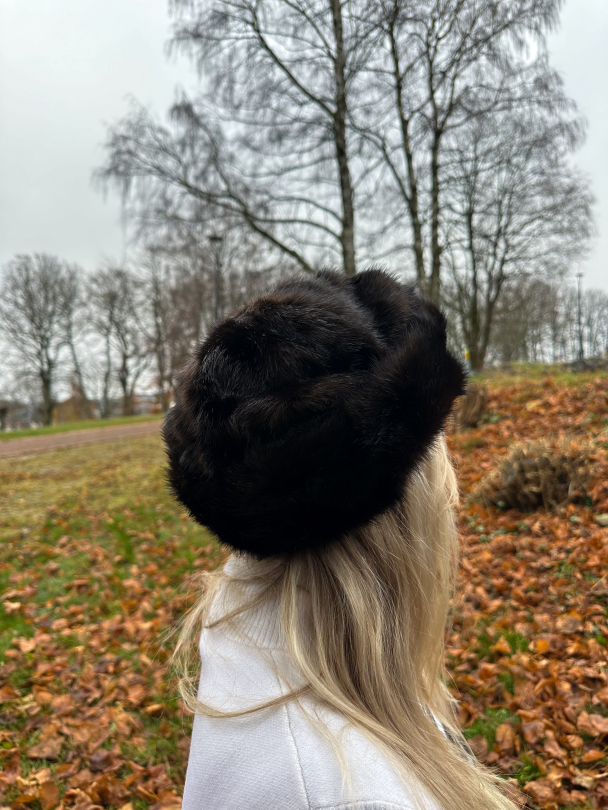 Stubai Faux Fur Hat - Rich Brown  - Image 3