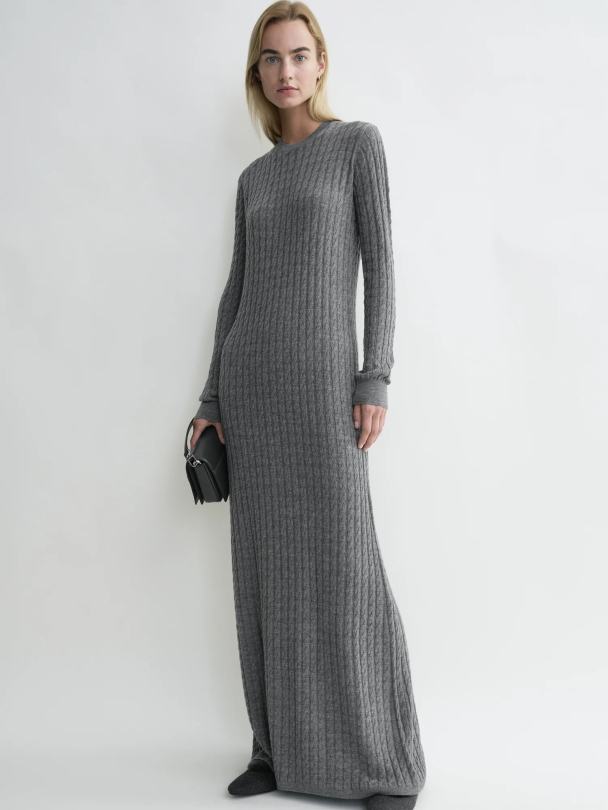 Cable Knit Dress - Image 1