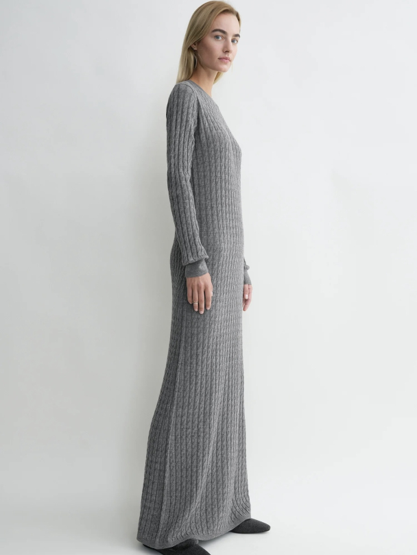 Cable Knit Dress - Image 4