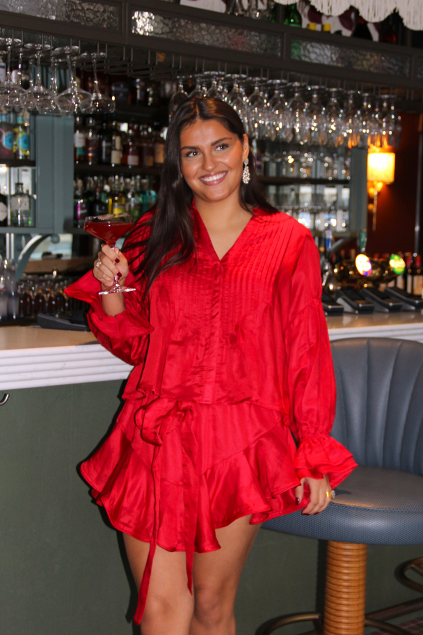 Coco Blouse - Red - Image 3