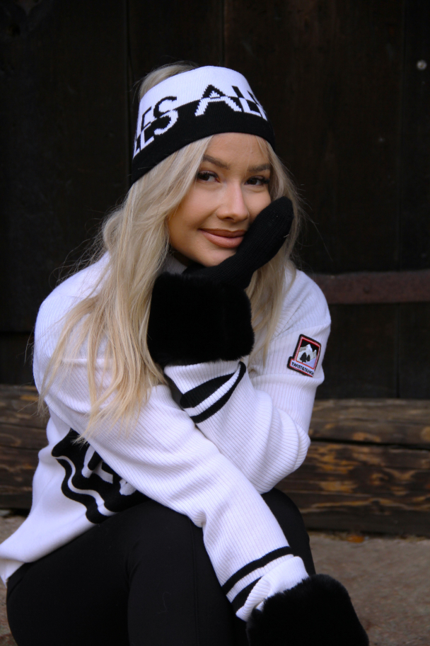 Les Alpes Headband - Black  - Image 2