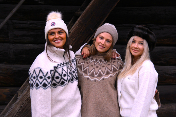 Avoriaz Cable-Knit Beanie - Snow White - Image 4