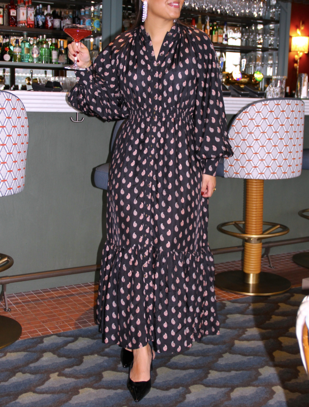 Viscose Maxi Dress - Petite Paisley - Image 1