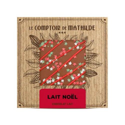  Mathilde Melkesjokolade Christmas Stripes 