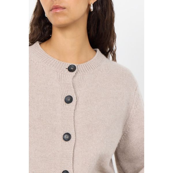 Perle 9 Cardigan Beige