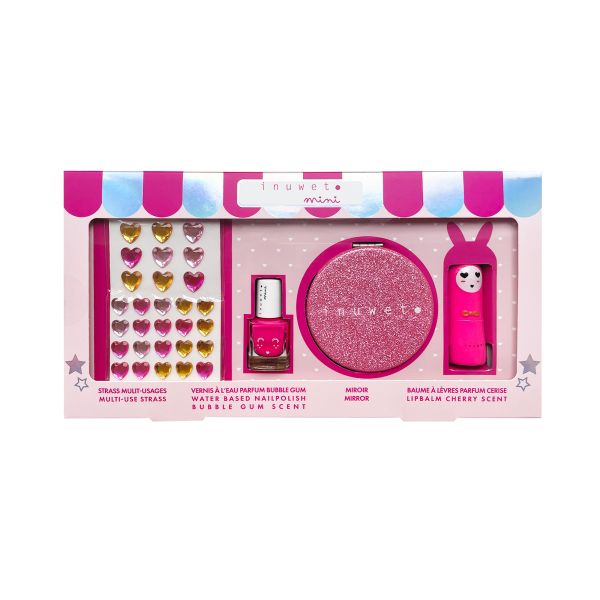 Inuwet | Mini Glitter Girl Pink Set