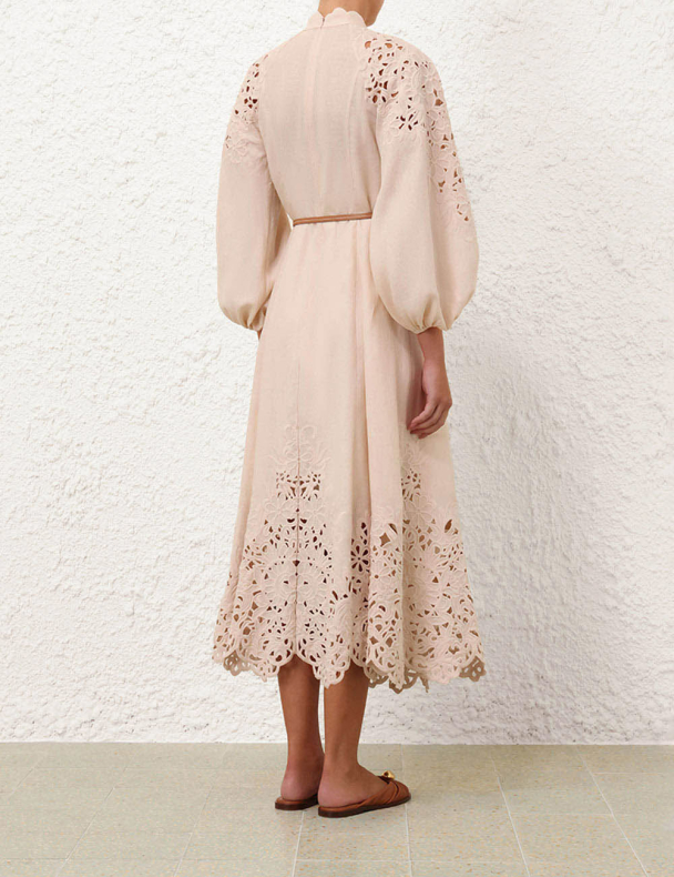 WYLIE EMBROIDERED BILLOW DRESS - Image 2