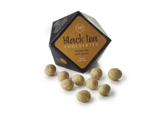 Black tea chocolates