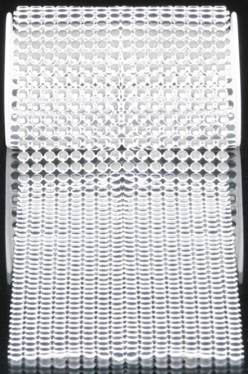 Deko.løper m/sølvperler 11,5x180cm