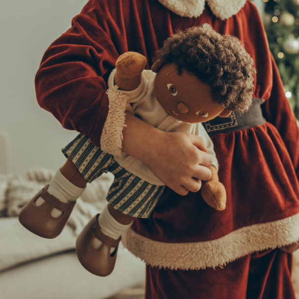 Dinkum Dolls Cardigan & Romper Set - Holiday - Image 3