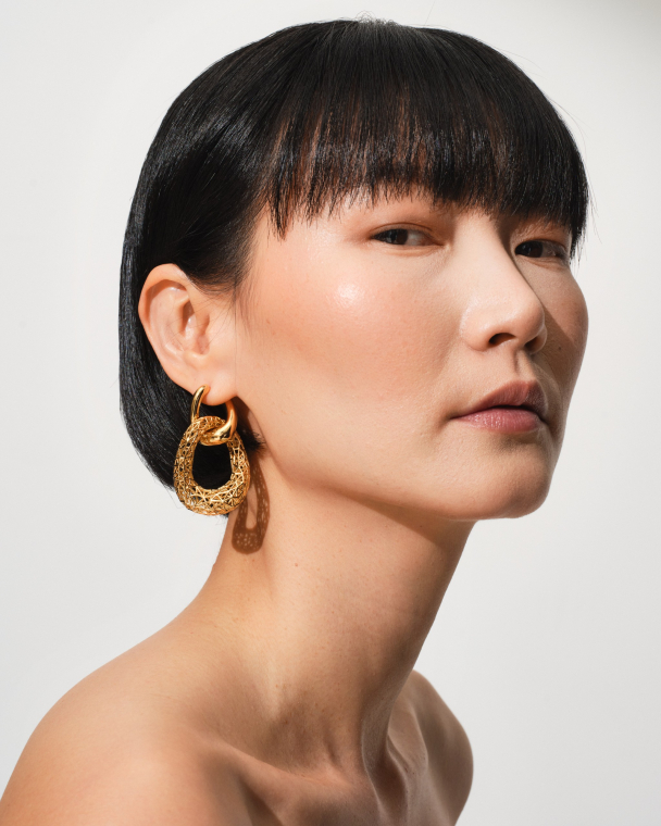 MAZE HOOPS GOLD - Image 2