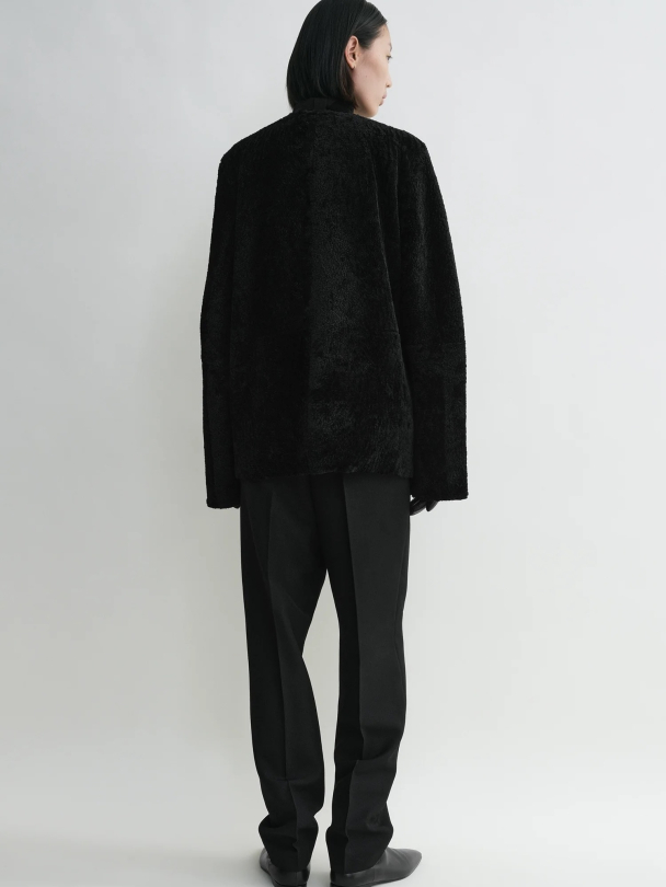 Zipped Teddy Shearling Jacket - Image 2