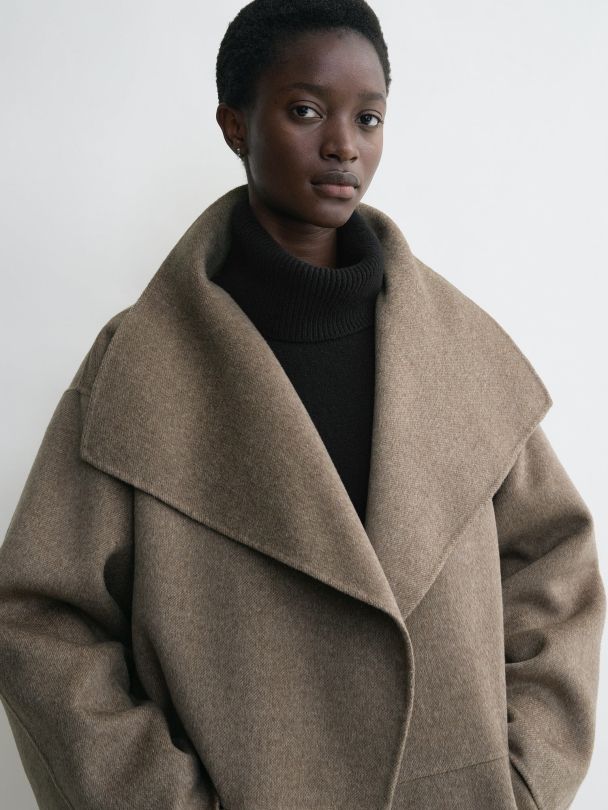 Signature Wool Cashmere Coat - Image 2