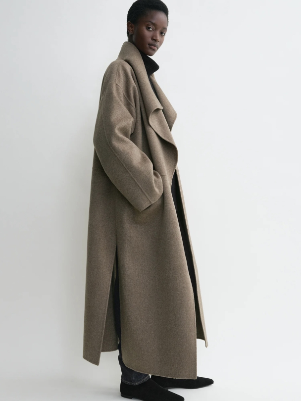 Signature Wool Cashmere Coat - Image 3