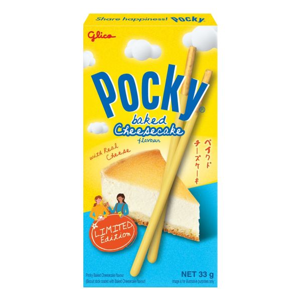 Pocky Baked Cheesecake