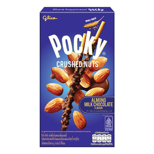 Pocky Crushed Nuts Almond Milk Chocolate