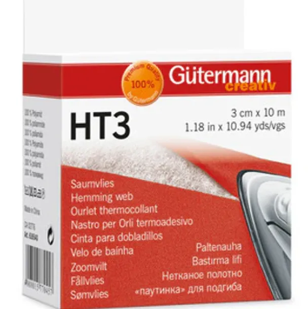 Gutermann Sømvlies HT3 3cm X 10meter