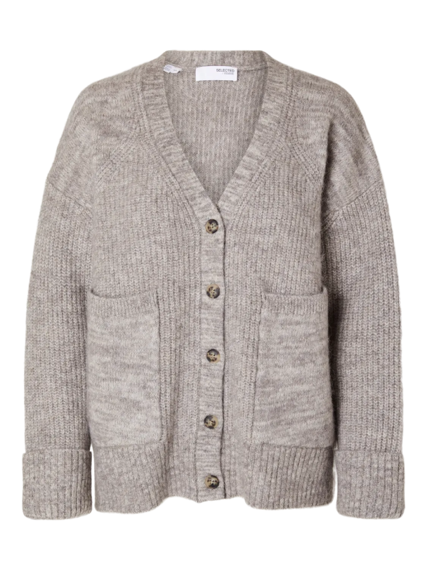 Alva Knit Cardigan - Steel Grey