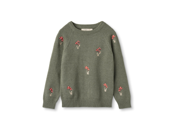 Benna Mushroom Pullover, Beetle - Fliink