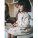 Benna Mushroom Dress, Sandshell - Fliink