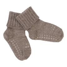 GOBABYGO | Non-slip Socks Alpaca - Walnut