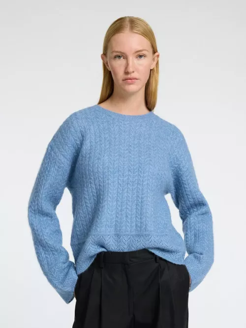 SELECTED FEMME Alva Structure Knit Sweater