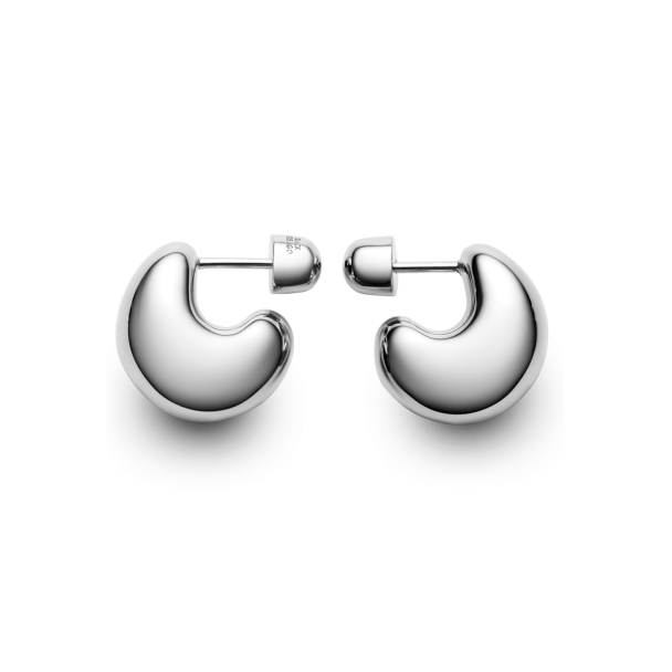 TRYVANN PILLOW EARRING - SILVER - Image 2