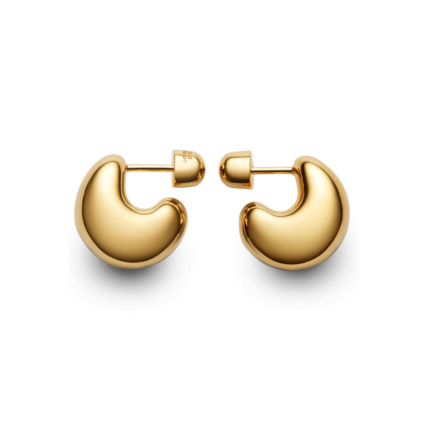 TRYVANN PILLOW EARRING - GOLD - Image 3