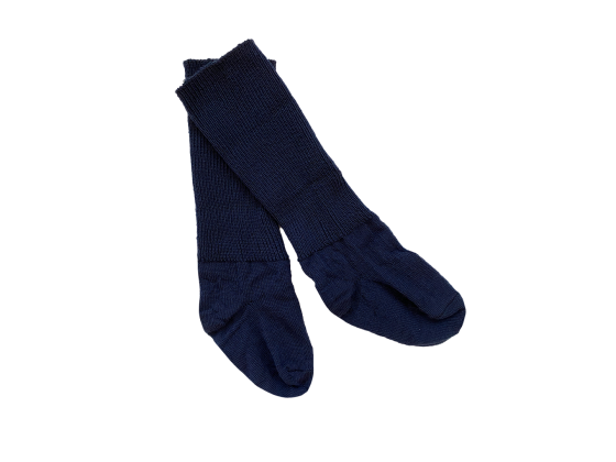 Ull Non-slip sokker, Midnight Blue - GoBabyGo