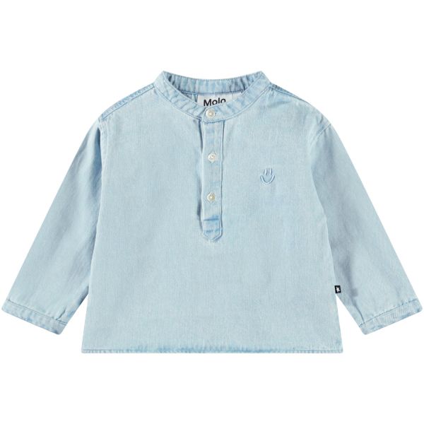 Molo | Enoz Skjorte - Misty Denim