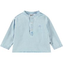 Enoz Skjorte - Misty Denim