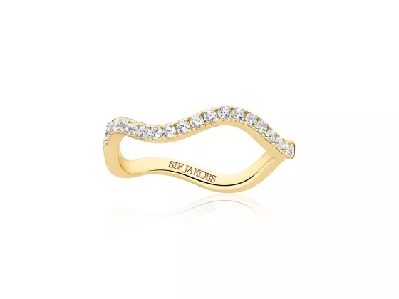 Ring Ellera Waves, forgylt