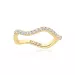 Ring Ellera Waves, forgylt