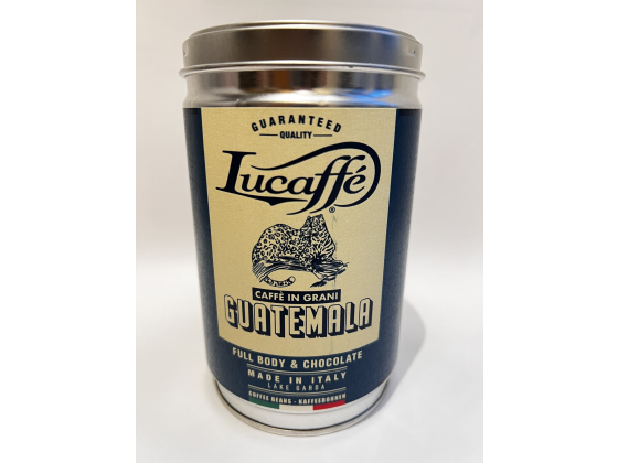 LUCAFFE GUATEMALA 250 GR BØNNER I BOKS 