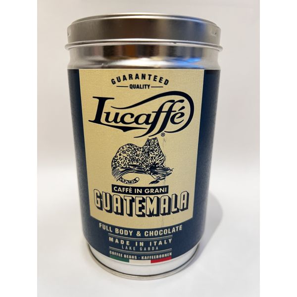 LUCAFFE GUATEMALA 250 GR BØNNER I BOKS 
